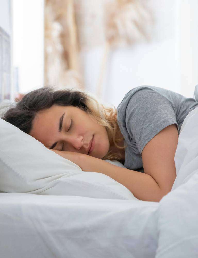 Woman with blocked nose and sinus congestion — sinusitis treatment Singapore